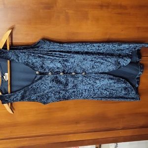 KNAPP studio California crushed velvet VEST